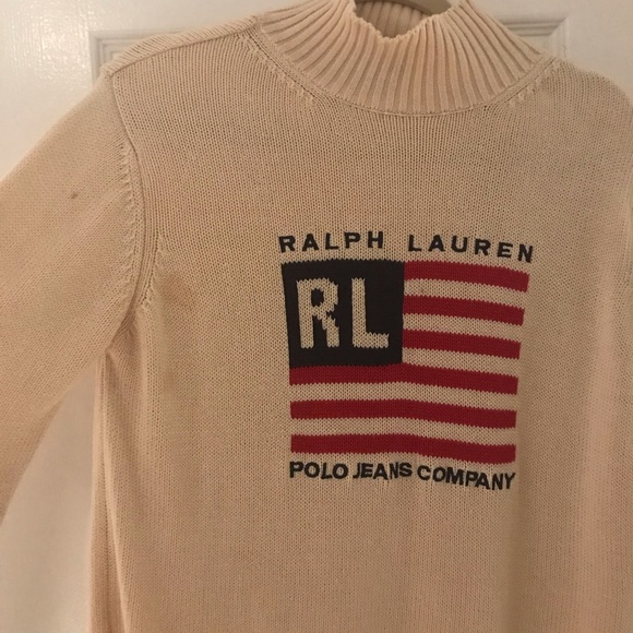 Ralph Lauren polo jeans turtleneck - Picture 2 of 2
